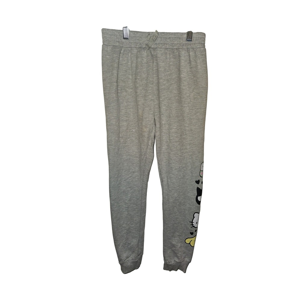 Kids Hello Kitty and Friends Gray Jogger‎ Sweatpants Size 12